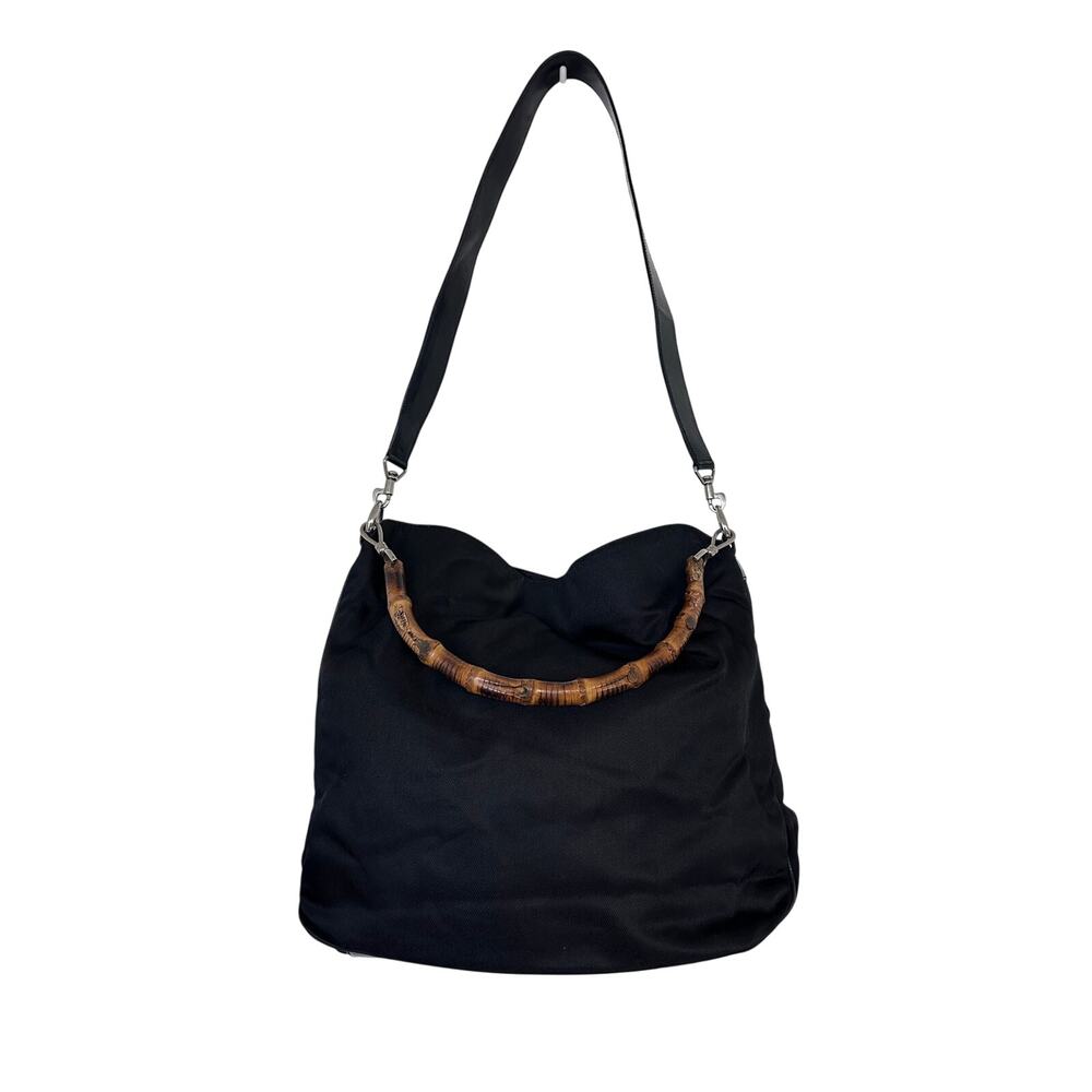 Gucci Bamboo Nylon crossbody
